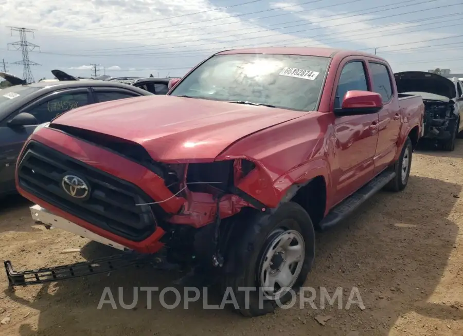 TOYOTA TACOMA DOU 2022 vin 3TYCZ5AN6NT059198 from auto auction Copart