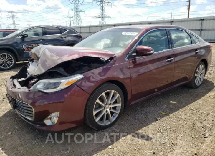 TOYOTA AVALON XLE 2015 vin 4T1BK1EB0FU163585 from auto auction Copart