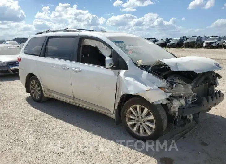 TOYOTA SIENNA XLE 2015 vin 5TDDK3DC2FS098035 from auto auction Copart