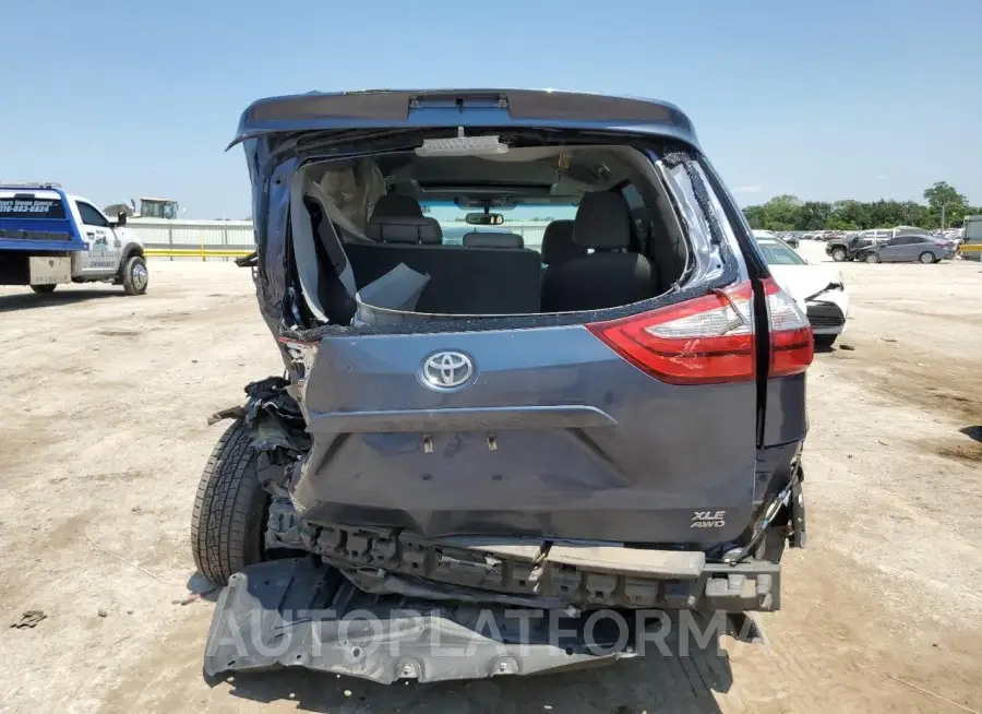 TOYOTA SIENNA XLE 2015 vin 5TDDK3DC2FS120146 from auto auction Copart