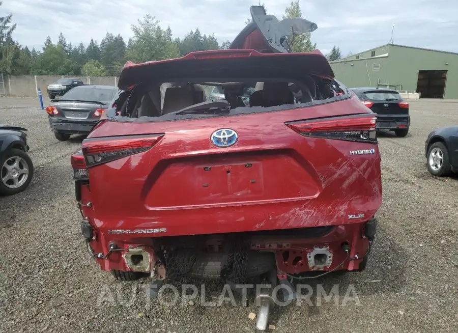 TOYOTA HIGHLANDER 2020 vin 5TDHBRCH0LS508568 from auto auction Copart