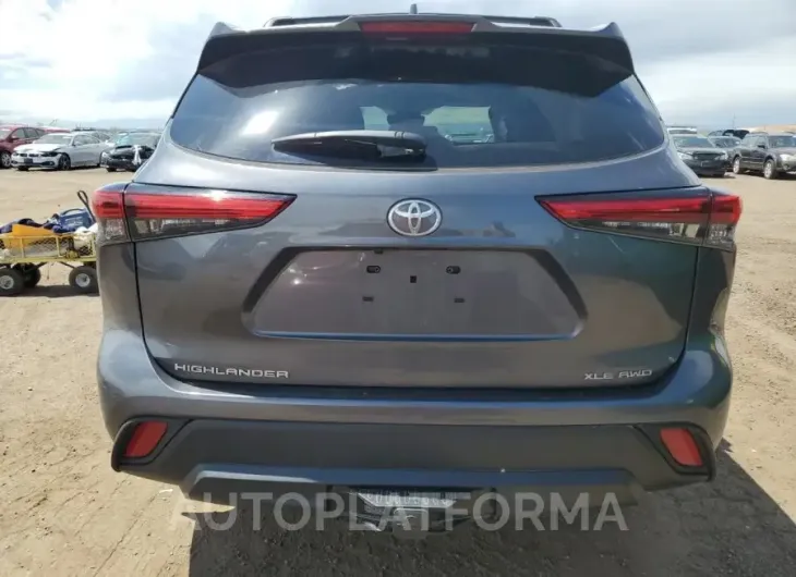 TOYOTA HIGHLANDER 2021 vin 5TDHZRBH1MS546051 from auto auction Copart