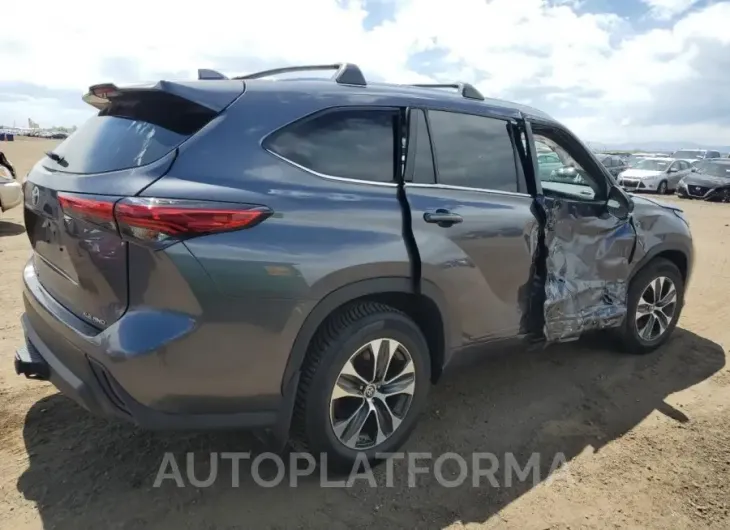 TOYOTA HIGHLANDER 2021 vin 5TDHZRBH1MS546051 from auto auction Copart