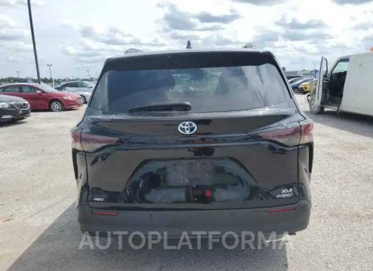 TOYOTA SIENNA XLE 2023 vin 5TDJSKFC3PS083510 from auto auction Copart