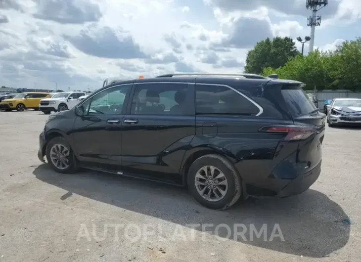 TOYOTA SIENNA XLE 2023 vin 5TDJSKFC3PS083510 from auto auction Copart