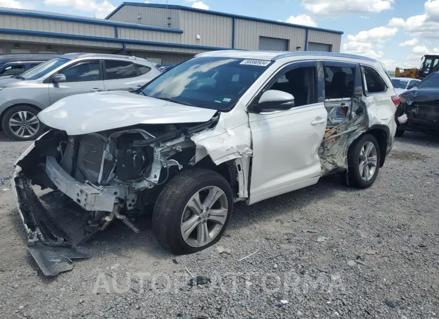 TOYOTA HIGHLANDER 2018 vin 5TDJZRFH8JS551545 from auto auction Copart