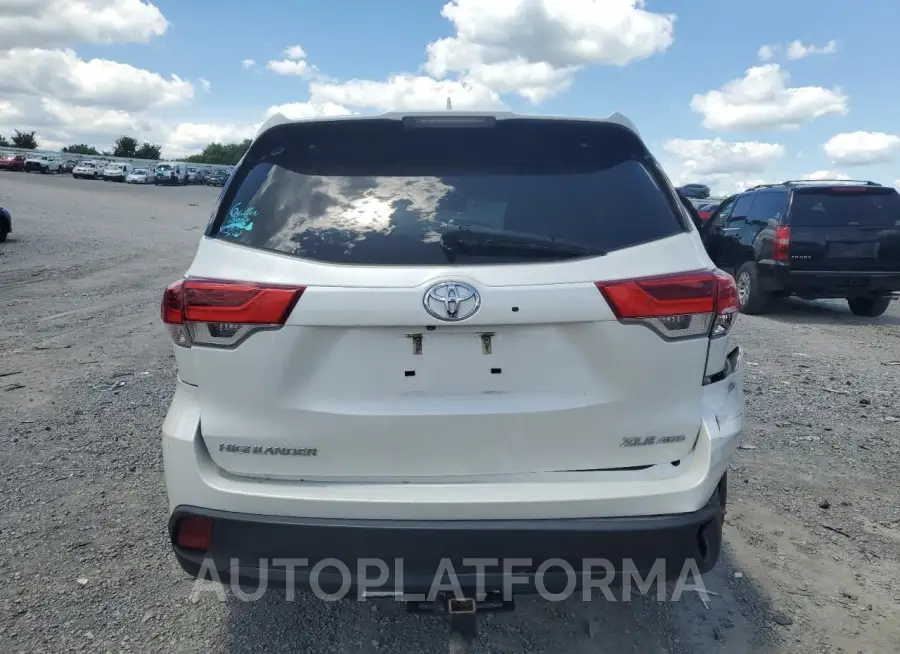 TOYOTA HIGHLANDER 2018 vin 5TDJZRFH8JS551545 from auto auction Copart