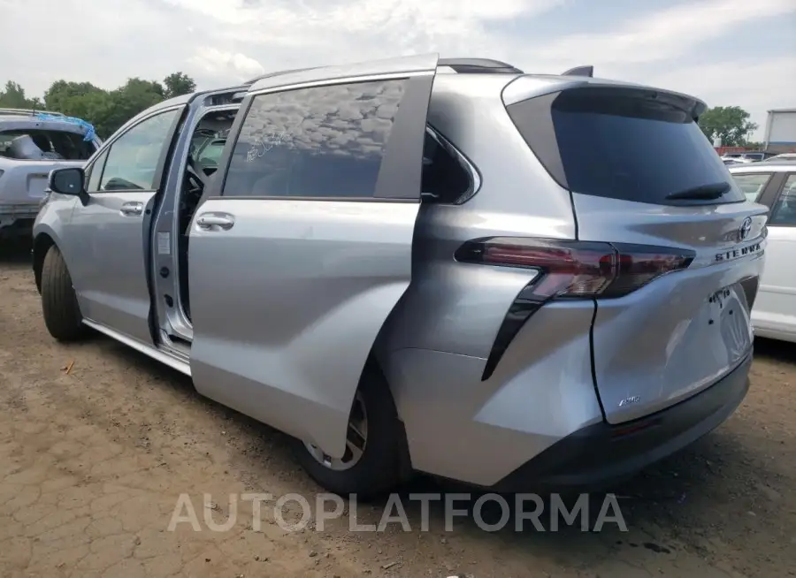 TOYOTA SIENNA LE 2023 vin 5TDKSKFC6PS077348 from auto auction Copart