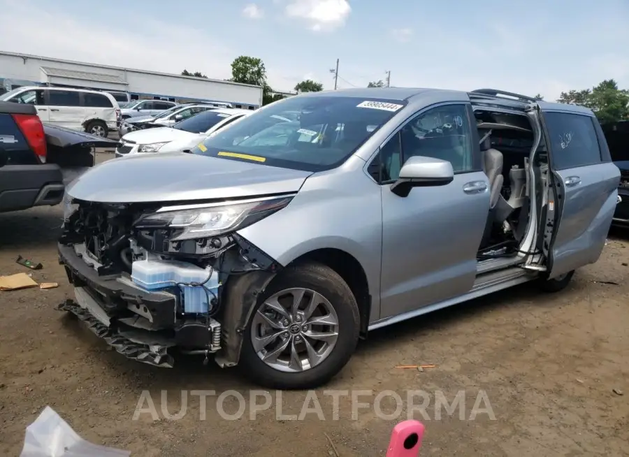 TOYOTA SIENNA LE 2023 vin 5TDKSKFC6PS077348 from auto auction Copart