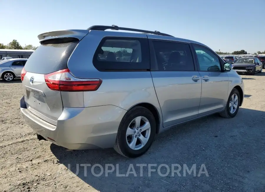 TOYOTA SIENNA LE 2017 vin 5TDKZ3DC6HS875600 from auto auction Copart