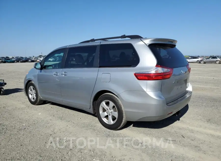 TOYOTA SIENNA LE 2017 vin 5TDKZ3DC6HS875600 from auto auction Copart