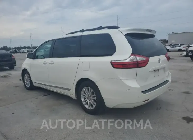 TOYOTA SIENNA XLE 2017 vin 5TDYZ3DCXHS805933 from auto auction Copart