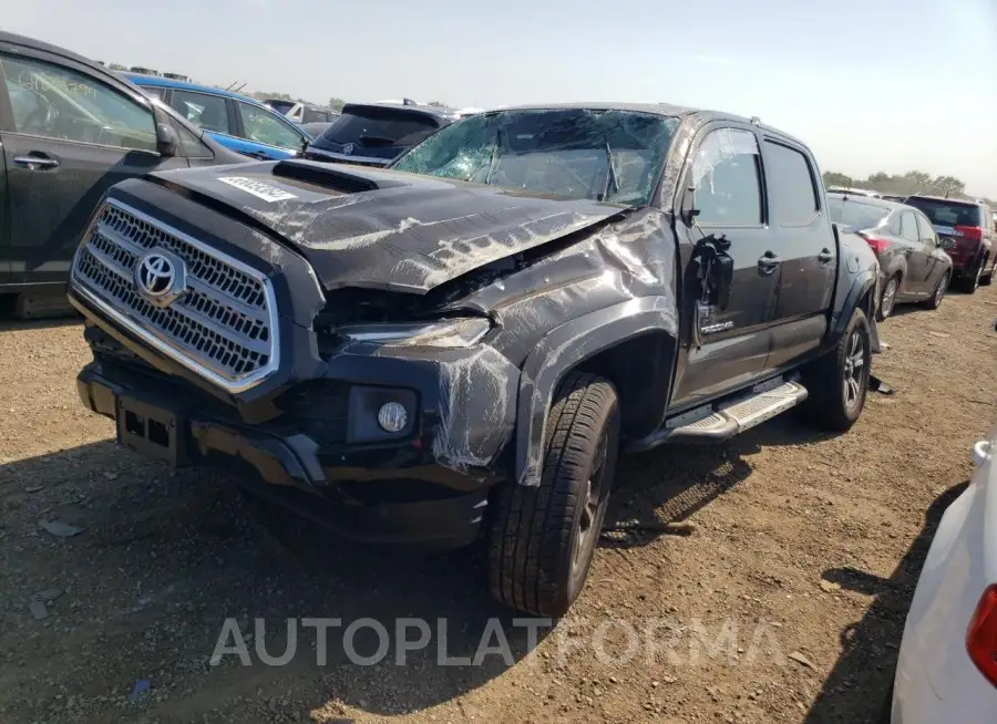 TOYOTA TACOMA DOU 2017 vin 5TFCZ5AN1HX058552 from auto auction Copart