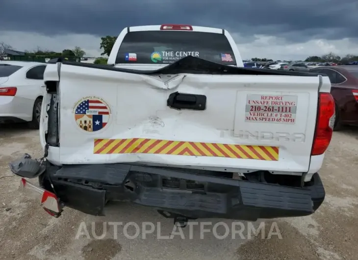 TOYOTA TUNDRA DOU 2019 vin 5TFRY5F16KX252858 from auto auction Copart