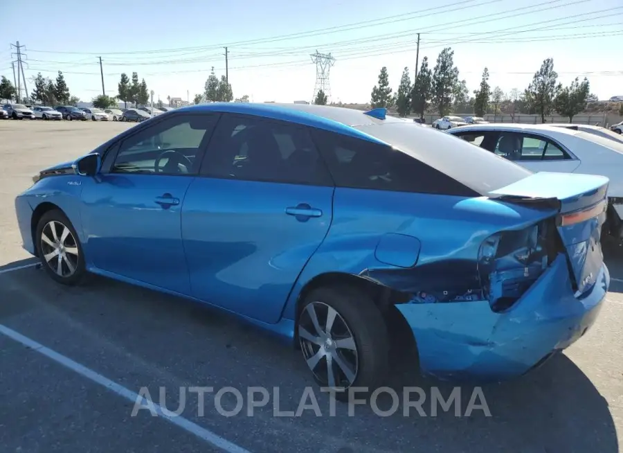 TOYOTA MIRAI 2017 vin JTDBVRBD5HA001634 from auto auction Copart