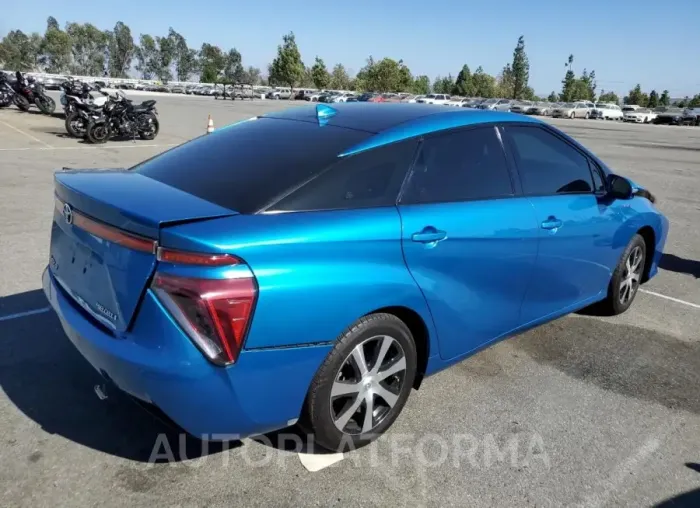 TOYOTA MIRAI 2017 vin JTDBVRBD5HA001634 from auto auction Copart