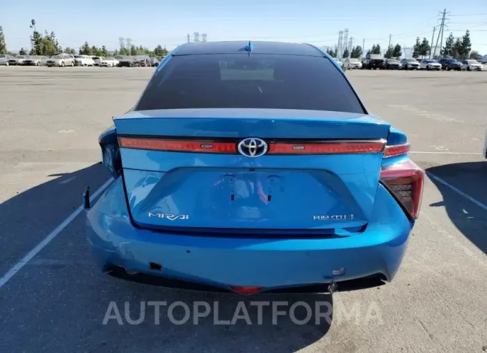 TOYOTA MIRAI 2017 vin JTDBVRBD5HA001634 from auto auction Copart