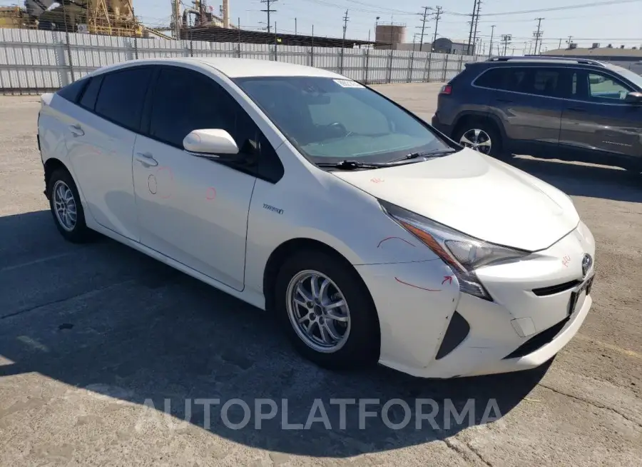 TOYOTA PRIUS 2016 vin JTDKARFU2G3026368 from auto auction Copart