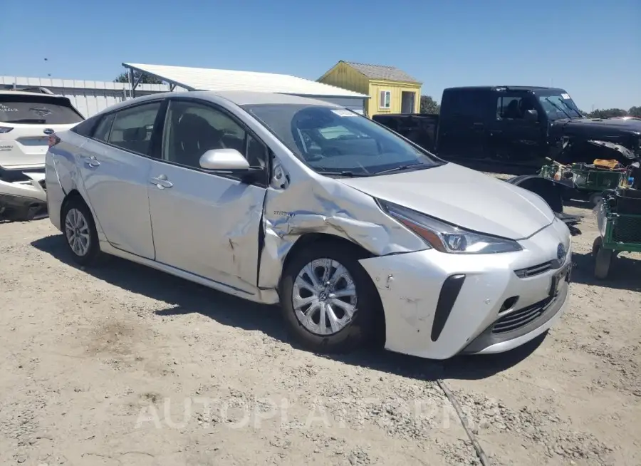 TOYOTA PRIUS 2019 vin JTDKARFU7K3095758 from auto auction Copart