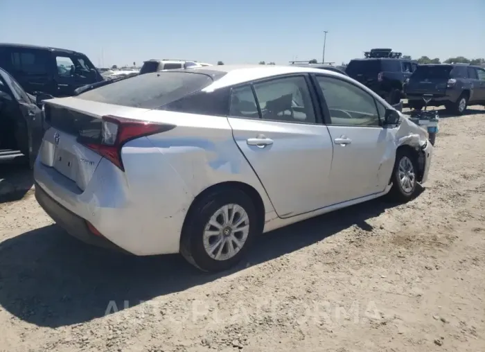 TOYOTA PRIUS 2019 vin JTDKARFU7K3095758 from auto auction Copart