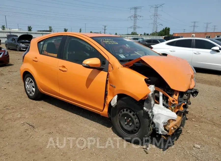 TOYOTA Prius c 2015 vin JTDKDTB38F1091401 from auto auction Copart