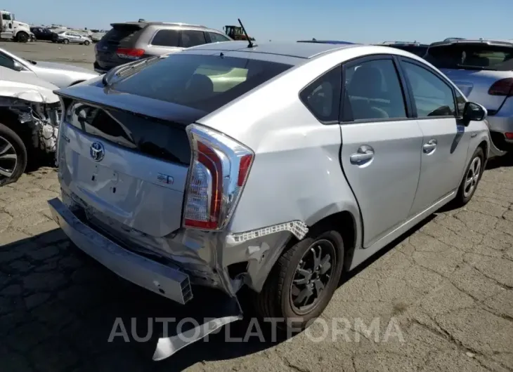 TOYOTA PRIUS 2015 vin JTDKN3DU2F0443607 from auto auction Copart