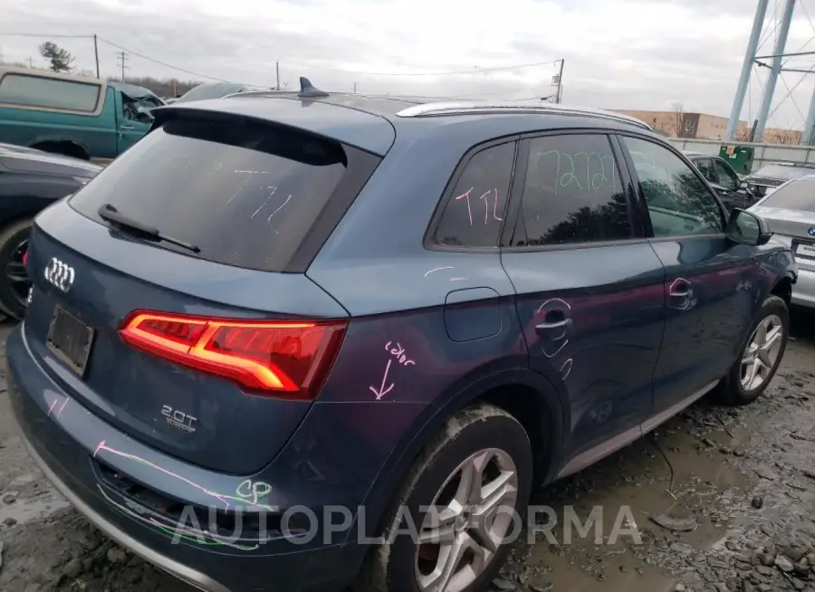 AUDI Q5 PREMIUM 2018 vin WA1ANAFY1J2021576 from auto auction Copart