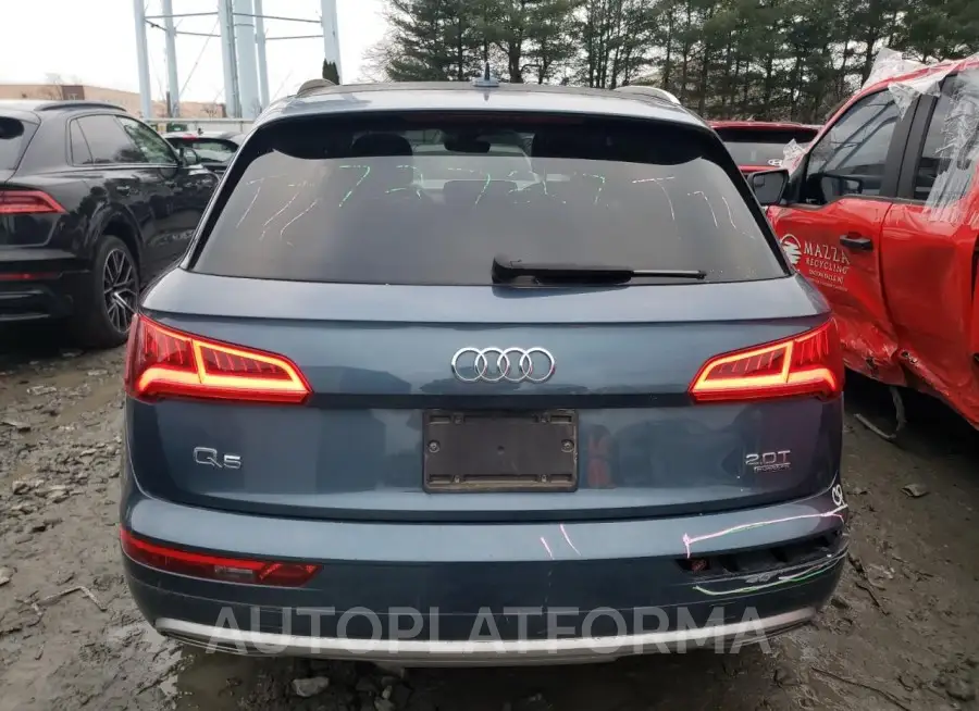 AUDI Q5 PREMIUM 2018 vin WA1ANAFY1J2021576 from auto auction Copart