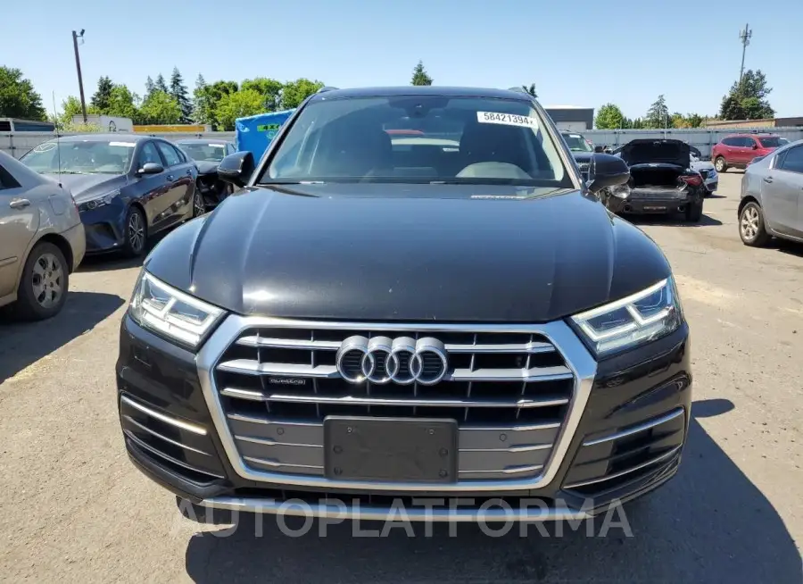 AUDI Q5 PREMIUM 2018 vin WA1BNAFYXJ2235888 from auto auction Copart