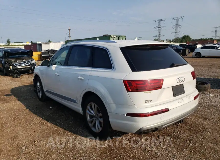 AUDI Q7 PREMIUM 2017 vin WA1LAAF75HD014866 from auto auction Copart