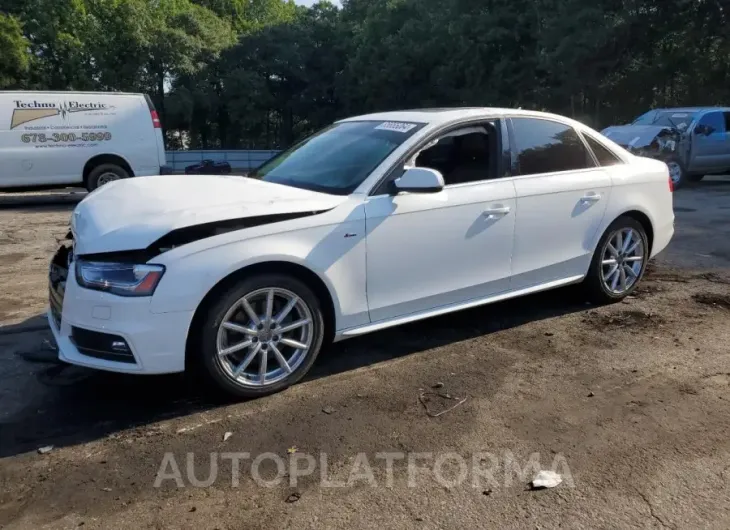 AUDI A4 PREMIUM 2016 vin WAUFFAFL5GN018164 from auto auction Copart