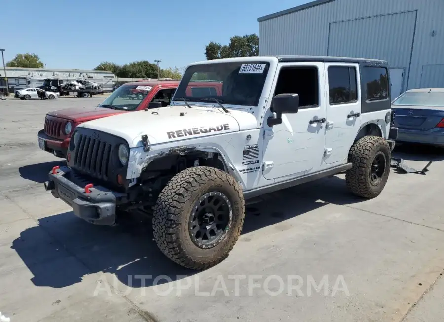 JEEP WRANGLER U 2017 vin 1C4BJWDG2HL591815 from auto auction Copart