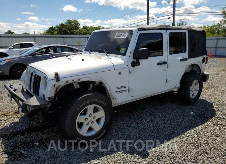 JEEP WRANGLER U 2016 vin 1C4BJWDGXGL341124 from auto auction Copart