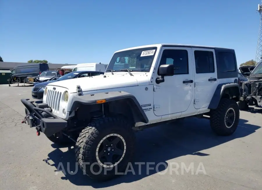 JEEP WRANGLER U 2015 vin 1C4HJWDG3FL585027 from auto auction Copart