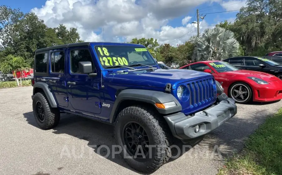 JEEP WRANGLER U 2018 vin 1C4HJXDG0JW278170 from auto auction Copart