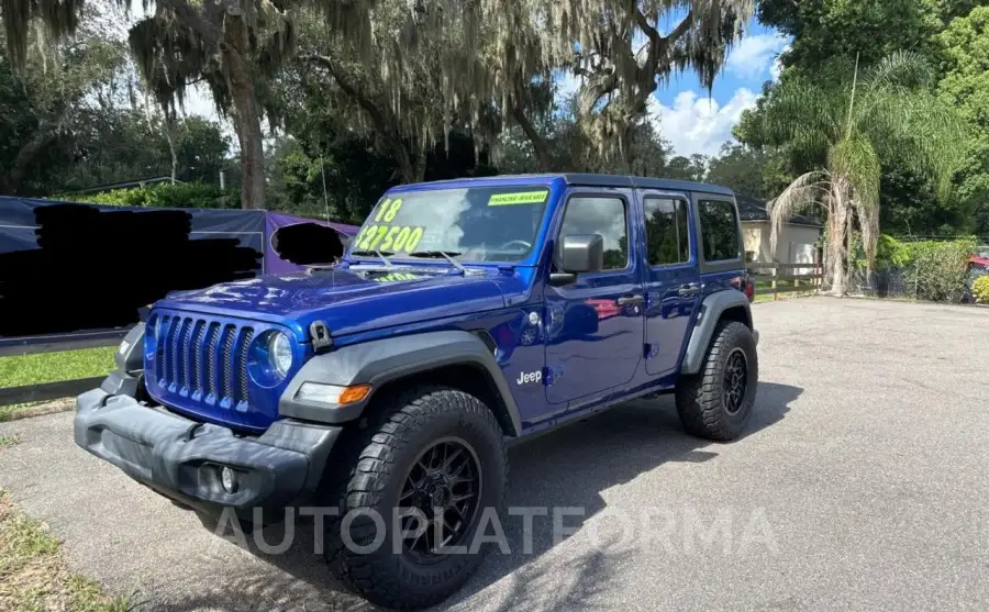 JEEP WRANGLER U 2018 vin 1C4HJXDG0JW278170 from auto auction Copart