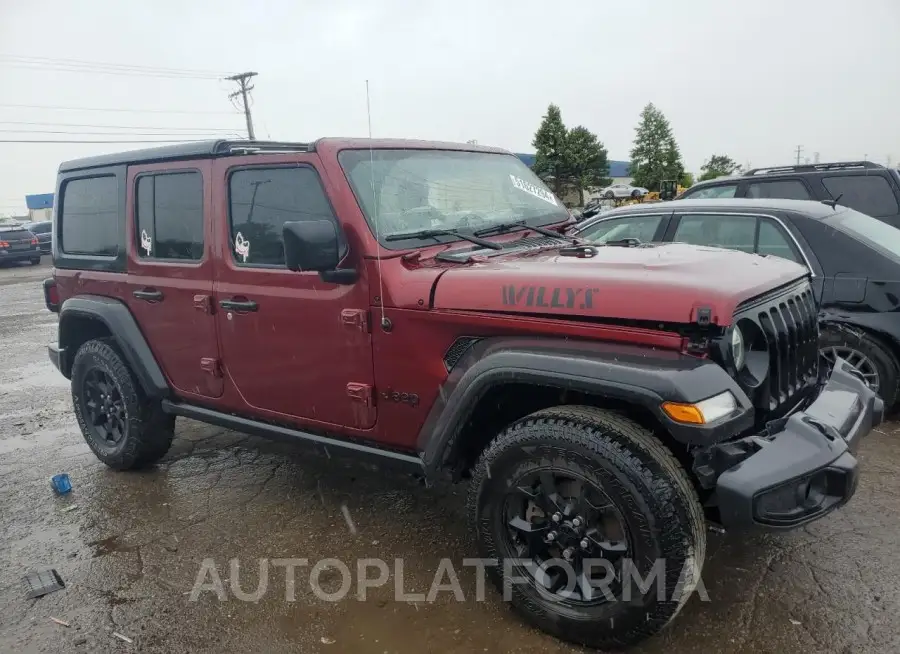 JEEP WRANGLER U 2021 vin 1C4HJXDG4MW575110 from auto auction Copart