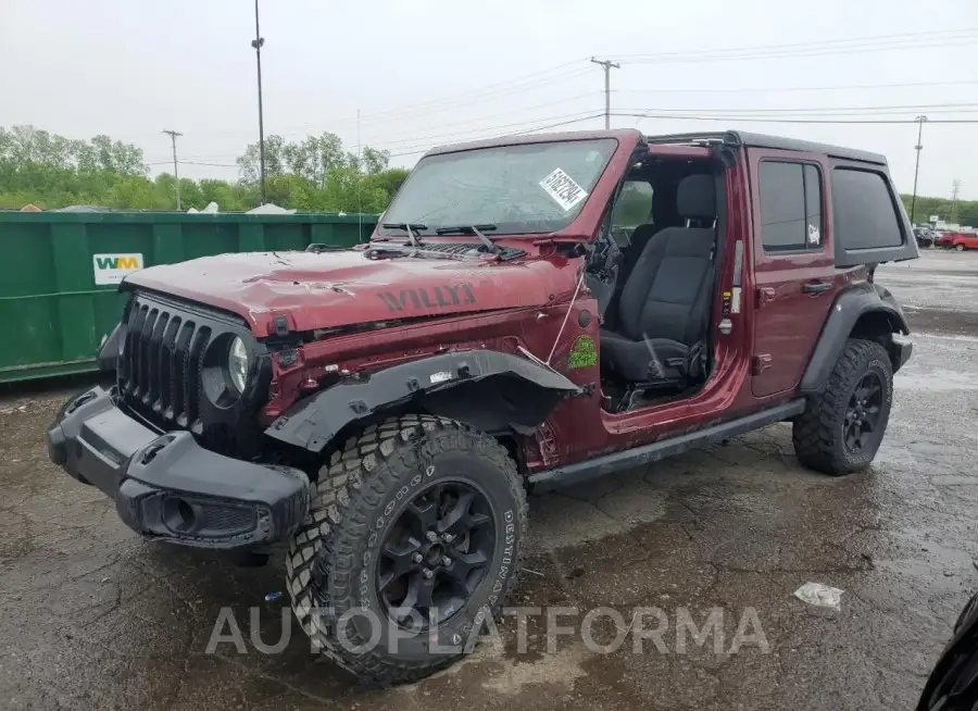 JEEP WRANGLER U 2021 vin 1C4HJXDG4MW575110 from auto auction Copart