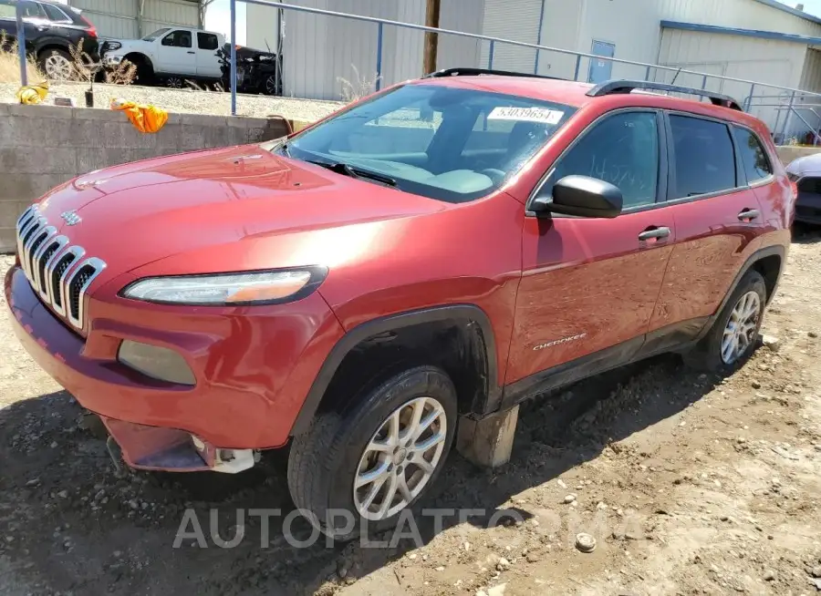 JEEP CHEROKEE S 2017 vin 1C4PJMAB4HW505485 from auto auction Copart