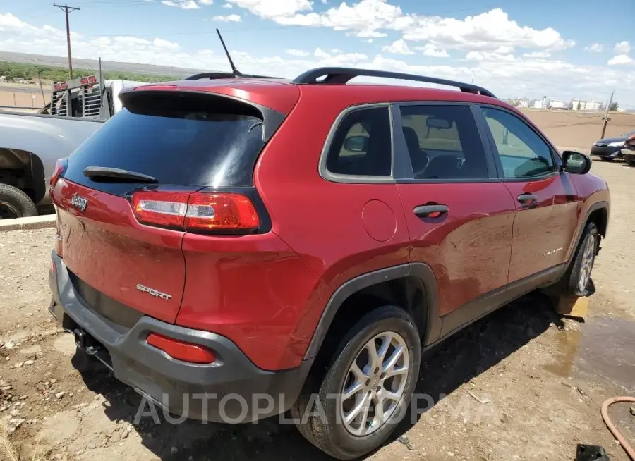 JEEP CHEROKEE S 2017 vin 1C4PJMAB4HW505485 from auto auction Copart