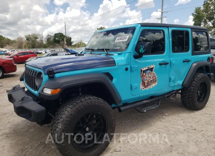 JEEP WRANGLER S 2024 vin 1C4PJXDG8RW260720 from auto auction Copart