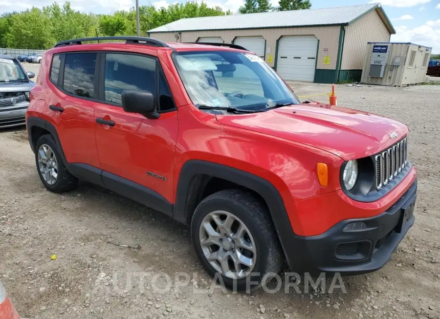 JEEP RENEGADE S 2018 vin ZACCJBAB5JPJ21900 from auto auction Copart