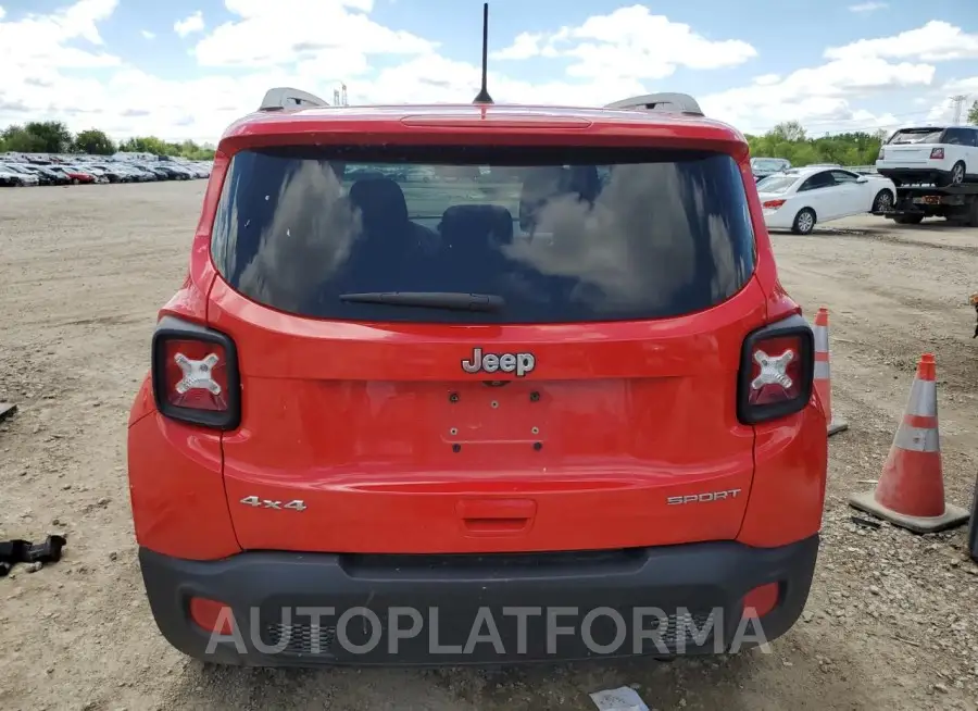 JEEP RENEGADE S 2018 vin ZACCJBAB5JPJ21900 from auto auction Copart