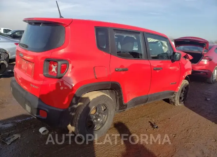 JEEP RENEGADE S 2018 vin ZACCJBABXJPG83861 from auto auction Copart