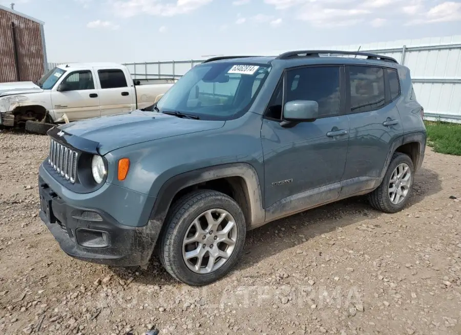 JEEP RENEGADE L 2017 vin ZACCJBBB0HPE86321 from auto auction Copart