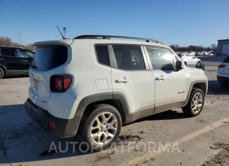 JEEP RENEGADE L 2017 vin ZACCJBBB9HPG31307 from auto auction Copart