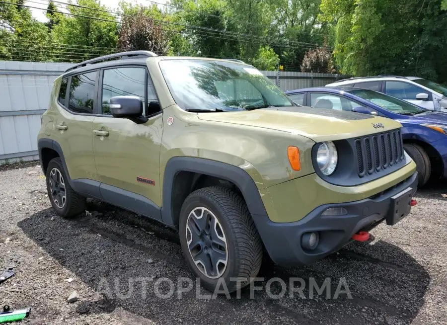 JEEP RENEGADE T 2015 vin ZACCJBCT0FPB60285 from auto auction Copart