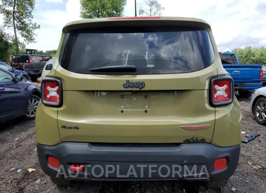 JEEP RENEGADE T 2015 vin ZACCJBCT0FPB60285 from auto auction Copart