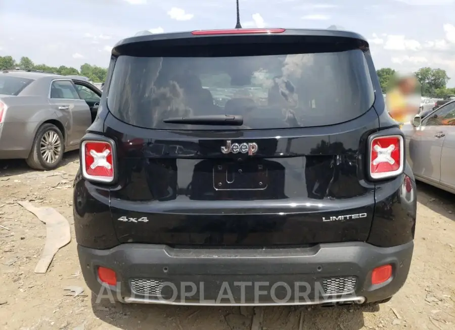 JEEP RENEGADE L 2017 vin ZACCJBDB8HPG63582 from auto auction Copart