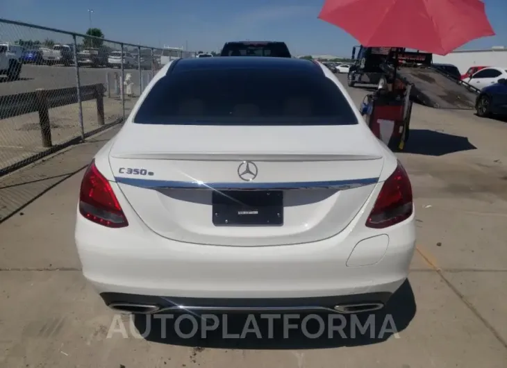 MERCEDES-BENZ C 350E 2017 vin 55SWF4HB6HU224441 from auto auction Copart